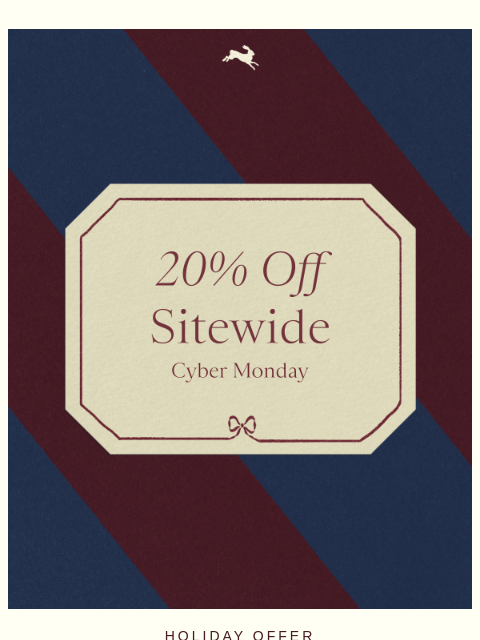 tracksmith newsletter: Cyber Monday: That’s a Wrap on up to 60% Off