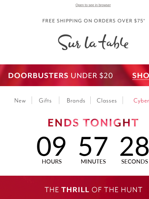 Don't let the year's best deals pass you by. Shop huge savings on cookware, small appliances & more! ‌ ‌ ‌ ‌ ‌ ‌ ‌ ‌ ‌ ‌ ‌ ‌ ‌ ‌ ‌ ‌ ‌ ‌ ‌ ‌ ‌ ‌ ‌ ‌ ‌ ‌ ‌ ‌ ‌ ‌ ‌ ‌ ‌ ‌ ‌ ‌ ‌ ‌ ‌ ‌ ‌ ‌ ‌ ‌