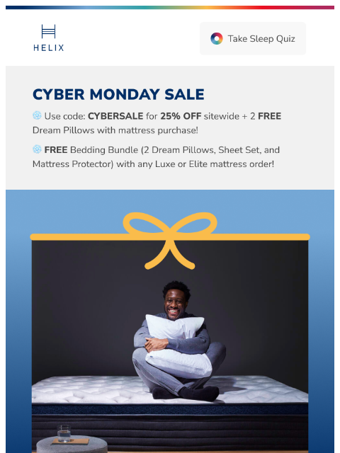 Your best sleep is just days away. Take advantage of sitewide savings for a limited time only! *Your rate will be 0% APR or 10-36% APR based on credit, and is subject to an eligibility check. Payment