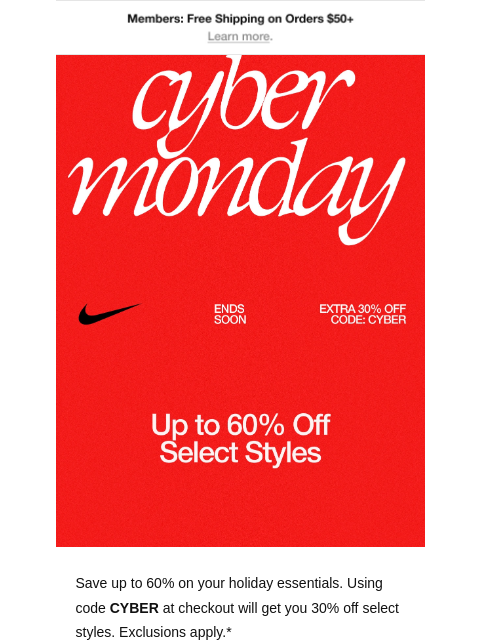 Don't sleep on Cyber Monday. Get up to 60% off select styles—shop now. ‌ ‌ ‌ ‌ ‌ ‌ ‌ ‌ ‌ ‌ ‌ ‌ ‌ ‌ ‌ ‌ ‌ ‌ ‌ ‌ ‌ ‌ ‌ ‌ ‌ ‌ ‌ ‌ ‌ ‌ ‌ ‌ ‌ ‌ ‌ ‌ ‌ ‌ ‌ ‌ ‌ ‌ ‌ ‌ ‌ ‌ ‌ ‌ ‌ ‌ ‌ ‌ ‌ ‌ ‌ ‌ ‌ ‌ ‌ ‌ ‌ ‌ ‌