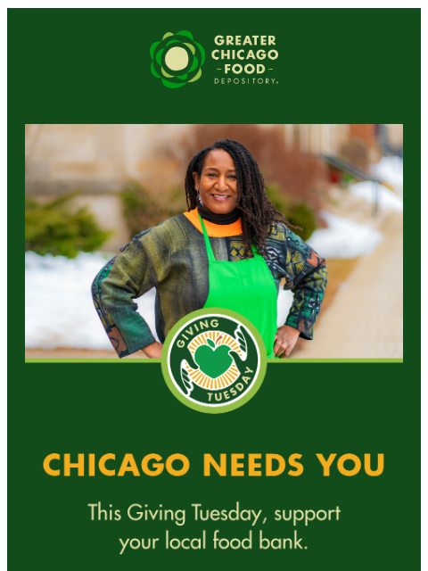 crainpartners newsletter: This Giving Tuesday, support your local food bank