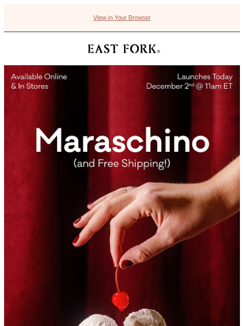 eastfork newsletter: The cherry on top 🍒