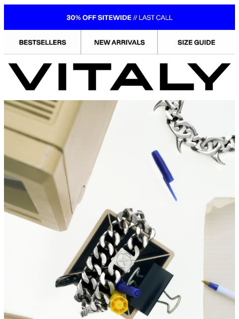 vitalydesign newsletter: FINAL HOURS | CYBER MONDAY