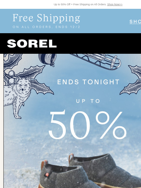 sorel newsletter: Hurry! New to Sale Styles Just Dropped