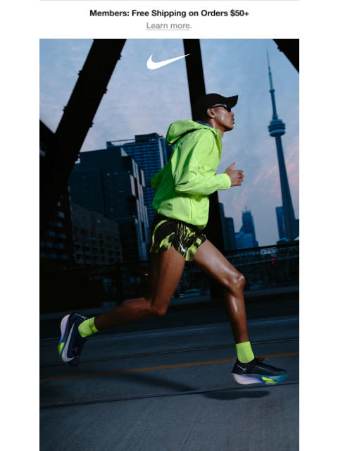 nike newsletter: Alphafly 3 is built to race