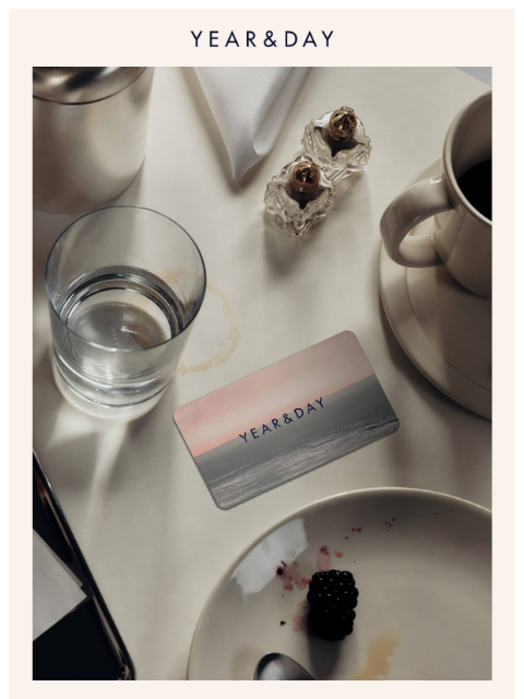 yearandday newsletter: A little holiday bonus—just for you