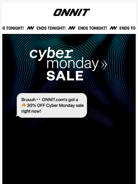 onnit newsletter: You've got (1) new message​