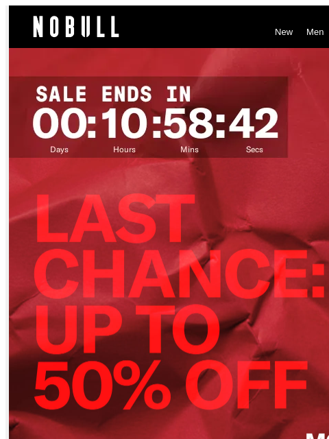 nobullproject newsletter: Don’t Miss Up to 50% Off