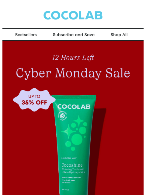 cocolab newsletter: Final hours, final stock