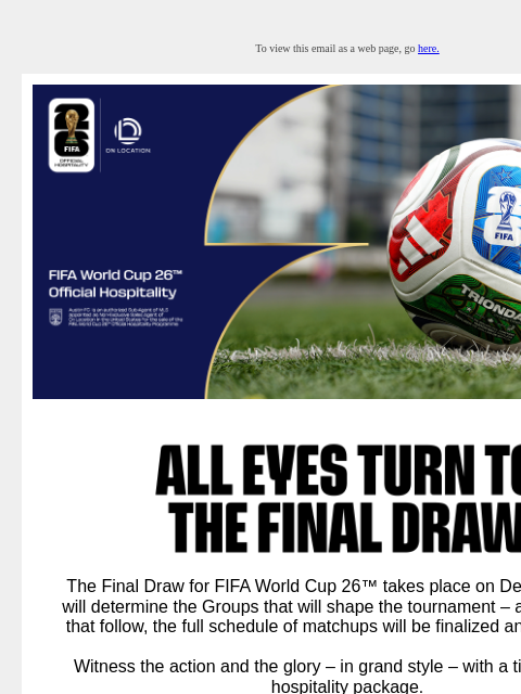 austinfc newsletter: The Final Draw is Fast Approaching