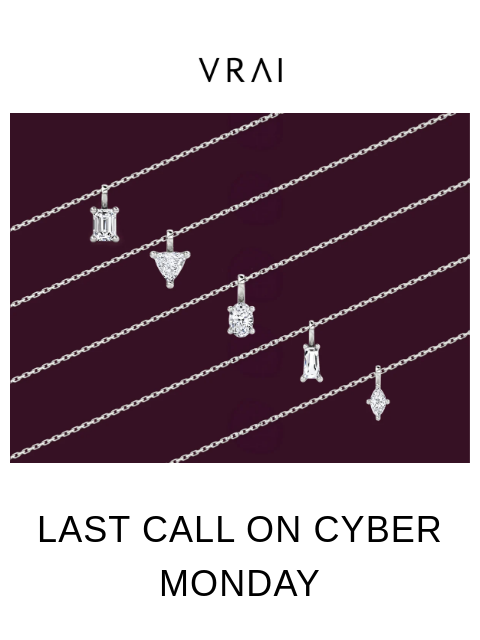 vrai newsletter: Claim your complimentary pendant