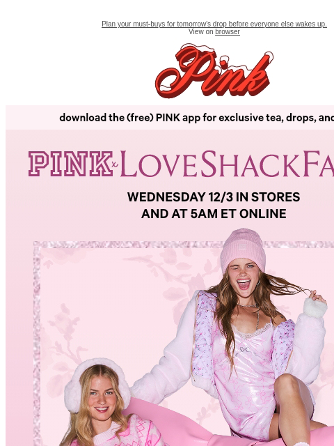 vspink newsletter: The Early Girl Gets the Cute Stuff 🐣