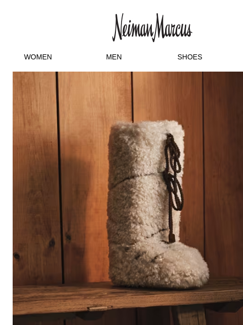 neimanmarcus newsletter: The Roundup: Winter Boots