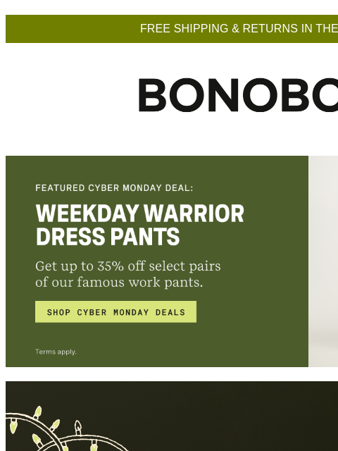 bonobos newsletter: Now Extended: Up to 70% Off Sitewide