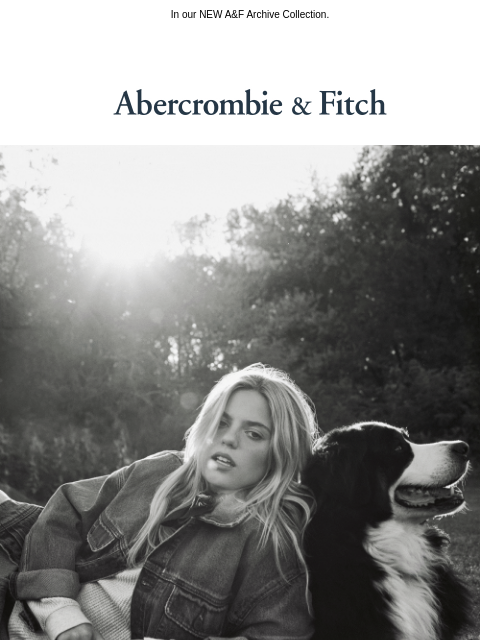 abercrombie newsletter: Introducing Reneé Rapp for A&F.