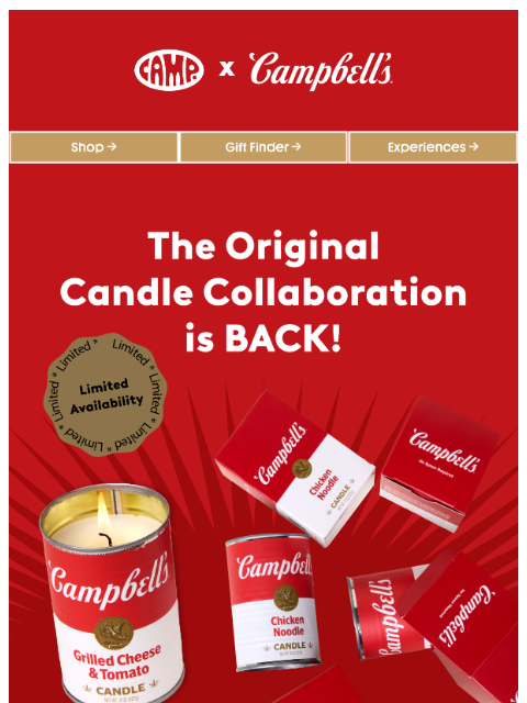 🥫CAMP x CAMPBELL'S🕯️ ͏ ͏ ͏ ͏ ͏ ͏ ͏ ͏ ͏ ͏ ͏ ͏ ͏ ͏ ͏ ͏ ͏ ͏ ͏ ͏ ͏ ͏ ͏ ͏ ͏ ͏ ͏ ͏ ͏ ͏ ͏ ͏ ͏ ͏ ͏ ͏ ͏ ͏ ͏ ͏ ͏ ͏ ͏ ͏ ͏ ͏ ͏ ͏ ͏ ͏ ͏ ͏ ͏ ͏ ͏ ͏ ͏ ͏ ͏ ͏ ͏ ͏ ͏ ͏ ͏ ͏ ͏ ͏ ͏ ͏ ͏ ͏ ͏ ͏ ͏ ͏ ͏ ͏ ͏ ͏ ͏ ͏ ͏ ͏ ͏ ͏ ͏ ͏