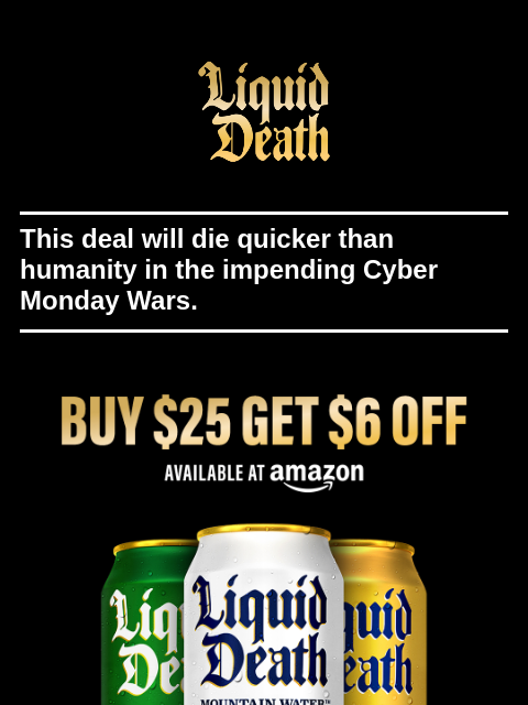 This deal will die quicker than humanity in the impending Cyber Monday Wars. ͏ ͏ ͏ ͏ ͏ ͏ ͏ ͏ ͏ ͏ ͏ ͏ ͏ ͏ ͏ ͏ ͏ ͏ ͏ ͏ ͏ ͏ ͏ ͏ ͏ ͏ ͏ ͏ ͏ ͏ ͏ ͏ ͏ ͏ ͏ ͏ ͏ ͏ ͏ ͏ ͏ ͏ ͏ ͏ ͏ ͏ ͏ ͏ ͏ ͏ ͏ ͏ ͏ ͏ ͏ ͏ ͏ ͏ ͏ ͏ ͏ ͏