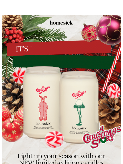 homesick newsletter: 🎄It’s not the holidays without the classics.