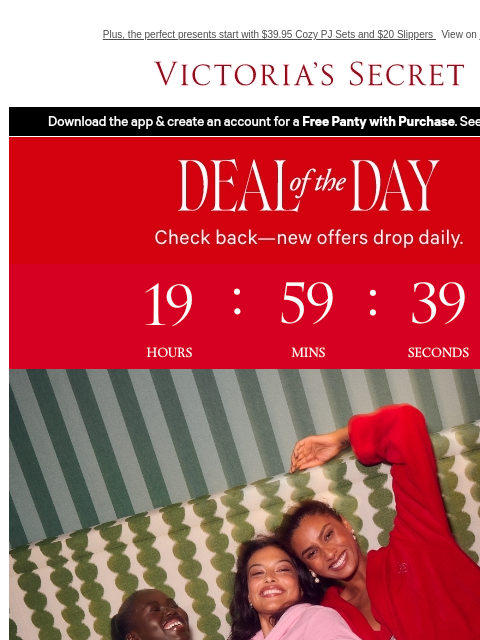 victoriassecret newsletter: Today Only: $25 Robes—Get Cozy