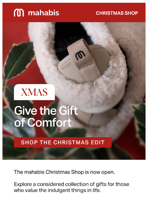 mahabis newsletter: Our Christmas Shop is Officially Open