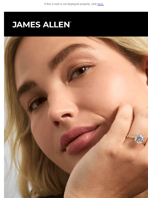 jamesallen newsletter: Limited-Time Savings 💍 Up to 20% Off* Select Sett...