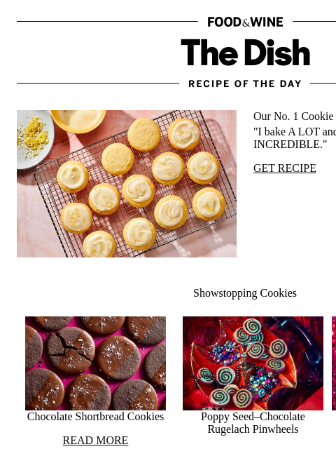 foodandwine newsletter: Our No. 1 Cookie Recipe of All Time