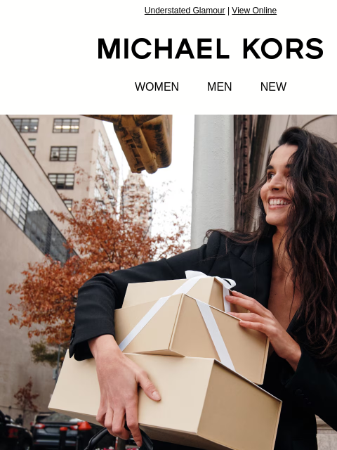 michaelkorsmail newsletter: How New Yorkers Do Holiday Style