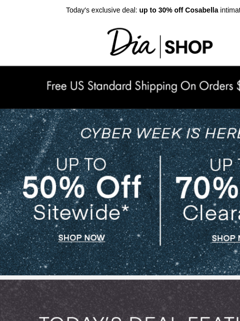 dia newsletter: New Day, New Cyber Deals 🛍️