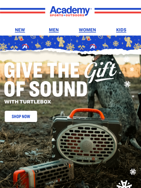 academy newsletter: NEW Turtlebox Ranger Outdoor Speaker