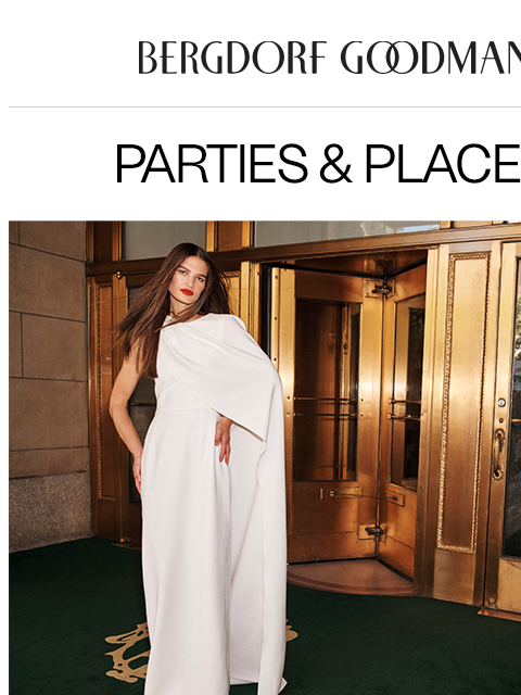 bergdorfgoodman newsletter: The Holiday Party Circuit