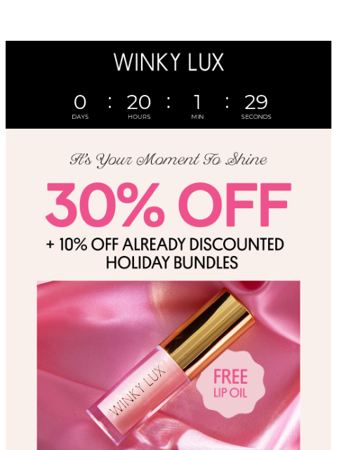 winkylux newsletter: We Extended Cyber Meow-Day😻