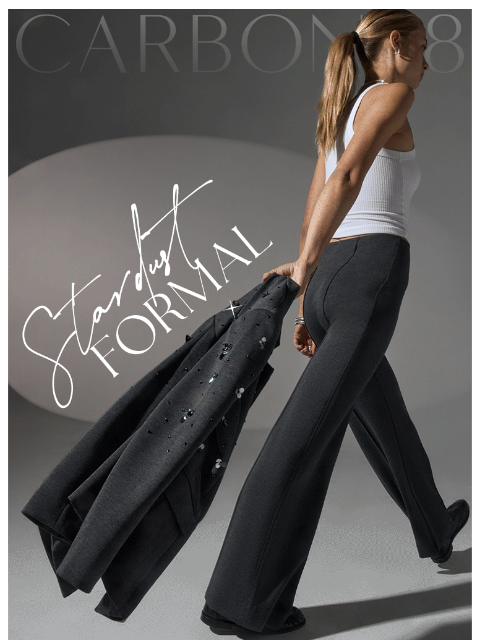 carbon38 newsletter: Stardust formal ✨