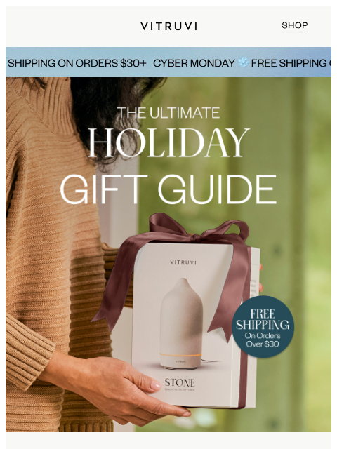 vitruvi newsletter: The Ultimate Gift Guide For Everyone On Your List ...