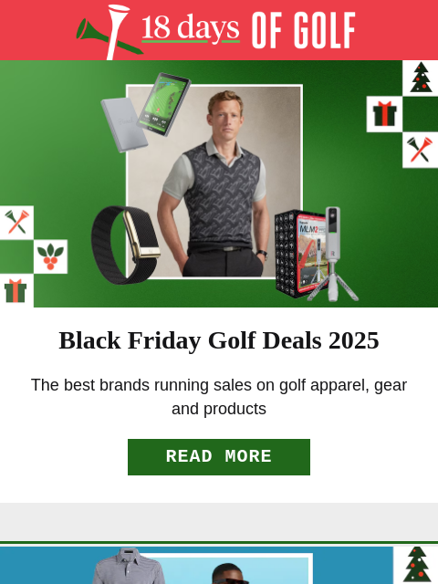 golfdigest newsletter: The best gifts for golfers blending performance an...