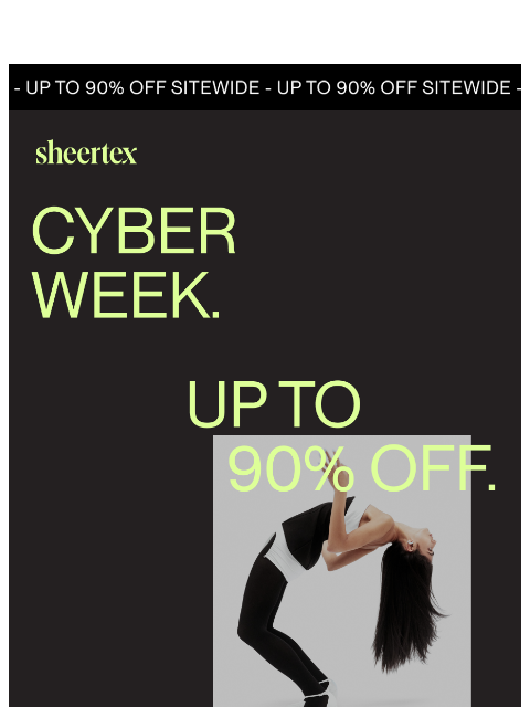 sheertex newsletter: $30 Tights? Yes, please!