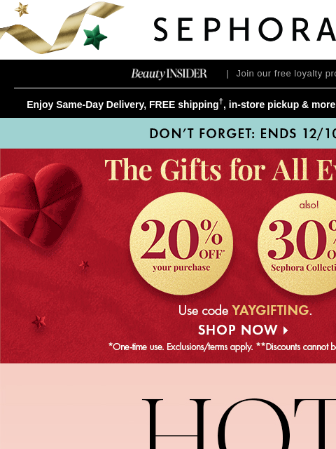 And 30% off Sephora Collection. ‌ ‌ ‌ ‌ ‌ ‌ ‌ ‌ ‌ ‌ ‌ ‌ ‌ ‌ ‌ ‌ ‌ ‌ ‌ ‌ ‌ ‌ ‌ ‌ ‌ ‌ ‌ ‌ ‌ ‌ ‌ ‌ ‌ ‌ ‌ ‌ ‌ ‌ ‌ ‌ ‌ ‌ ‌ ‌ ‌ ‌ ‌ ‌ ‌ ‌ ‌ ‌ ‌ ‌ ‌ ‌ ‌ ‌ ‌ ‌ ‌ ‌ ‌ ‌ ‌ ‌ ‌ ‌ ‌ ‌ ‌ ‌ ‌ ‌ ‌ ‌ ‌ ‌ ‌ ‌ ‌ ‌ ‌ ‌ ‌