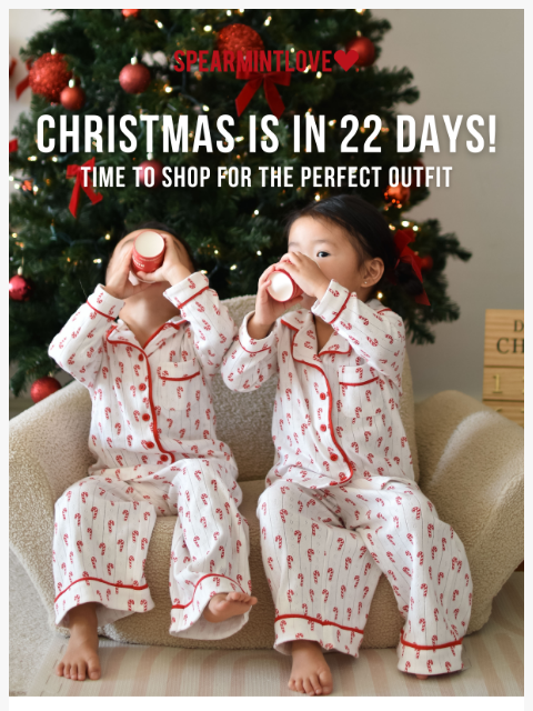 spearmintlove newsletter: 22 Days ‘Til Christmas 🎄 Don’t Wait!