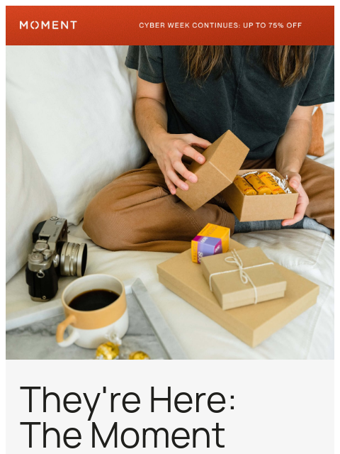 shopmoment newsletter: 25% off Top Gear: Our Gift Guides are Here