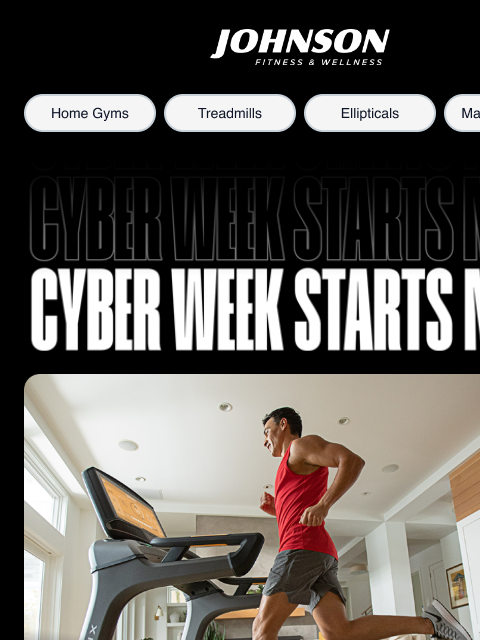johnsonfit newsletter: Matrix Cyber Days: Free Delivery, Assembly & Up to...
