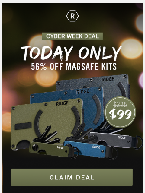 ridge newsletter: 56% off Deal of the Day