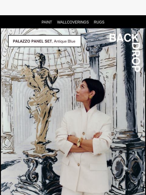 backdrophome newsletter: TRICK OF THE EYE 👀