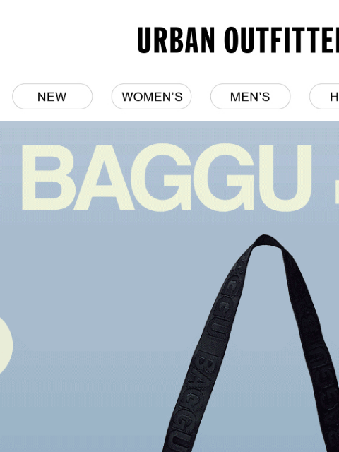 urbanoutfitters newsletter: NEW BAGGU (now in polka dot 😍)