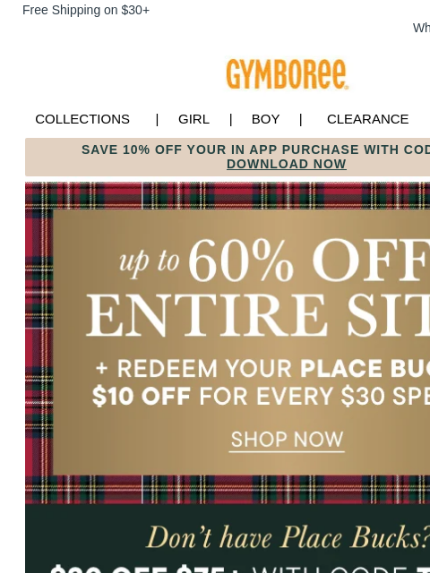 gymboree newsletter: 🎁 12 Days of Wonder Starts NOW