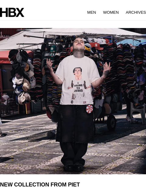 hbx newsletter: NEW COLLECTION FROM PIET