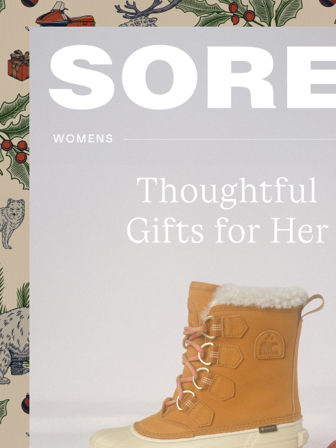sorel newsletter: Gifts for Her