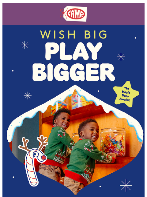 camp newsletter: Make Their Holiday Wishes Come True ✨