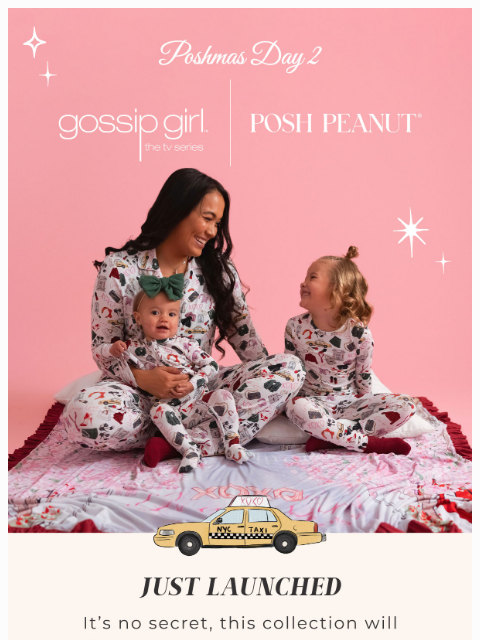 poshpeanut newsletter: 💄👠NEW: Gossip Girl x Posh Peanut