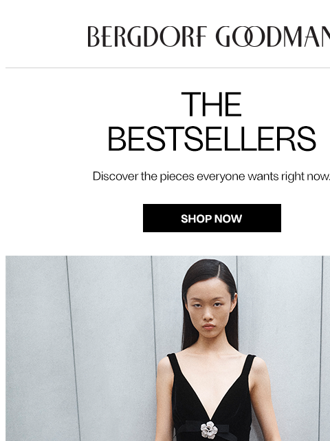bergdorfgoodman newsletter: The Week’s Bestsellers