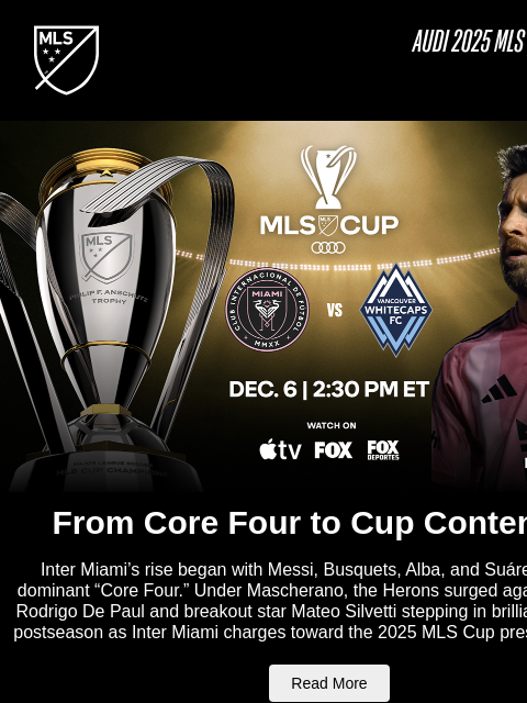 mlssoccer newsletter: Inter Miami's road to the 2025 MLS Cup