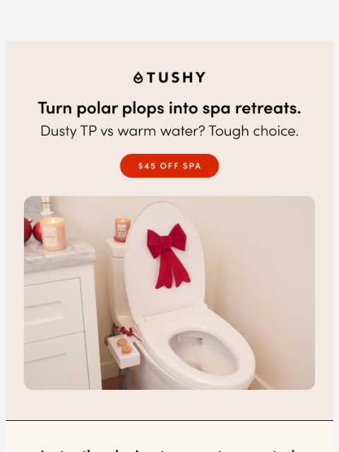 hellotushy newsletter: The nerves in your b-hole hate TP 🚫🧻